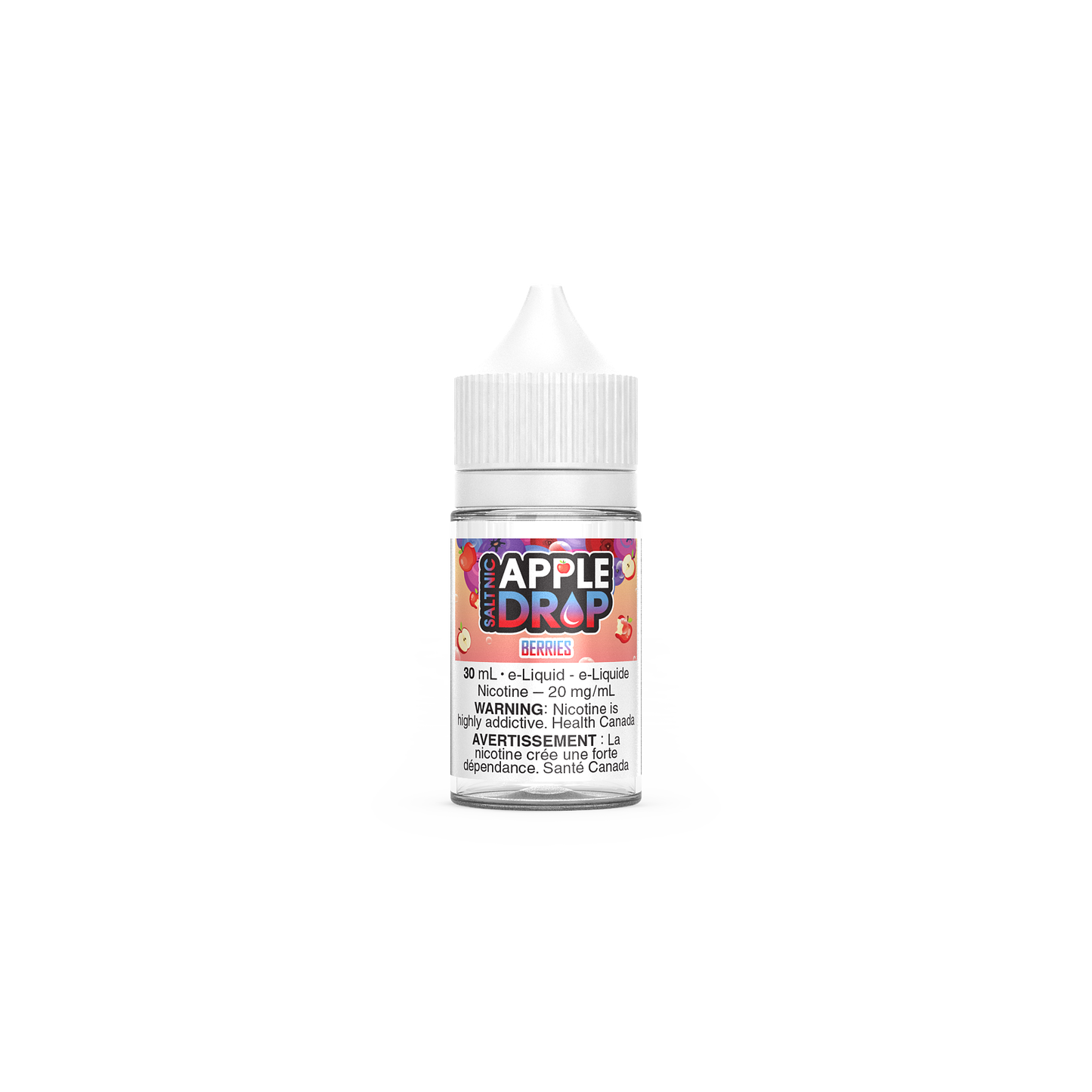 BERRIES BY APPLE DROP SALT (30mL) (ONTARIO)
