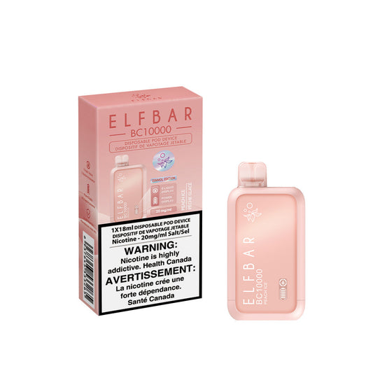 PEACH ICE BY ELFBAR BC10000 (18mL) (ONTARIO)