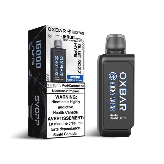BLUE RAZZ HYPE - OXBAR SVOPP POD SYSTEM (SVOPP DEVICE REQUIRED) (ONTARIO)