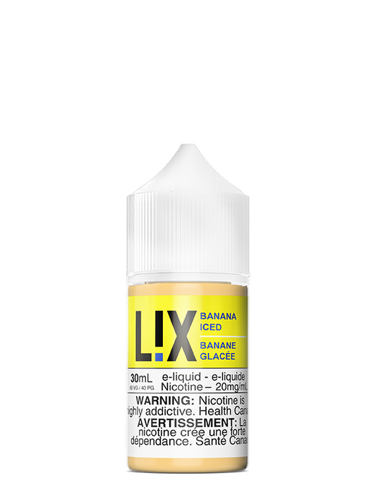 L!X - BANANA ICED (LIX) (30mL) (ONTARIO)