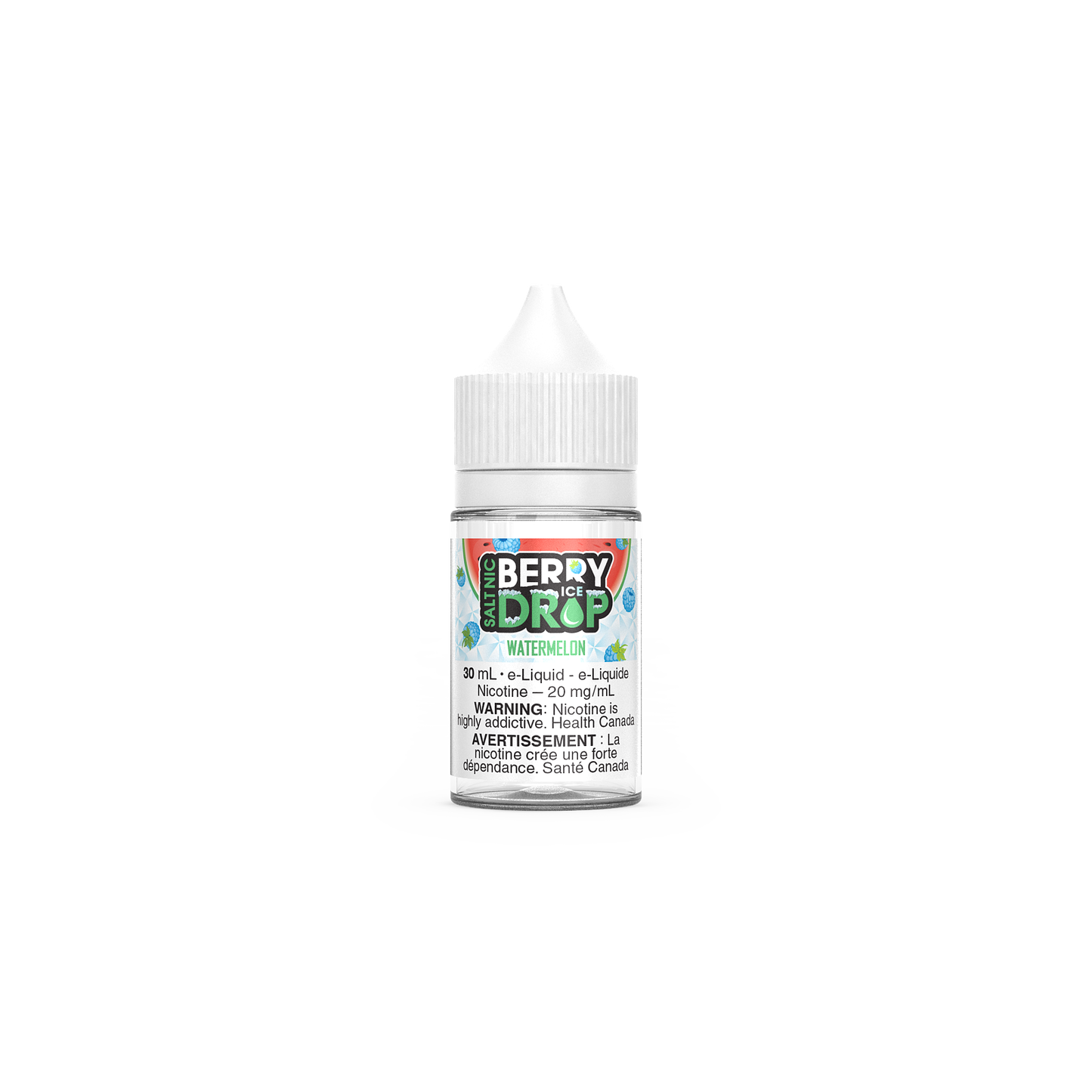 WATERMELON BY BERRY DROP ICE SALT (30mL) (ONTARIO)