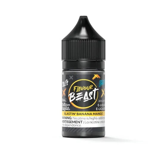 BLASTIN' BANANA MANGO ICED - FLAVOUR BEAST E LIQUID (30mL) (ONTARIO)