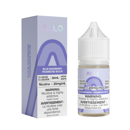 ALLO E LIQUID - BLUE RASPBERRY (ONTARIO)