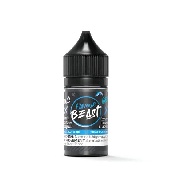 BOSS BLUEBERRY ICED - FLAVOUR BEAST E LIQUID (30mL) (ONTARIO)