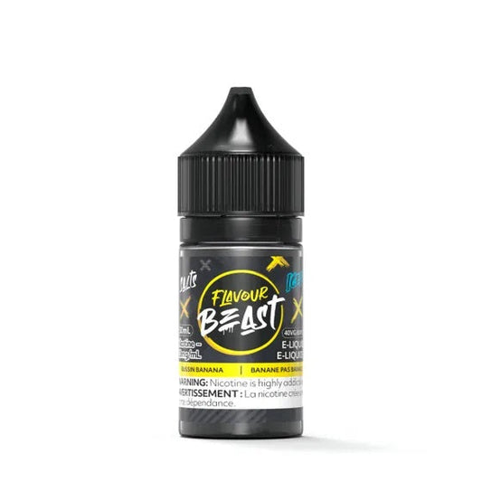 BUSSIN BANANA ICED - FLAVOUR BEAST E LIQUID (30mL) (ONTARIO)