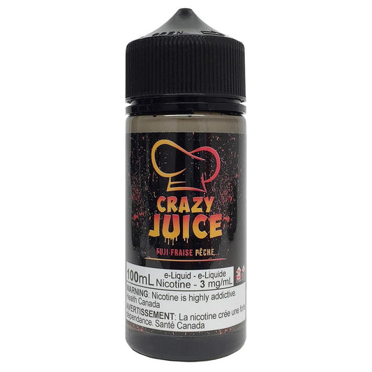 CRAZY JUICE FUJI/STRAWBERRY/PEACH (100mL) (ONTARIO)
