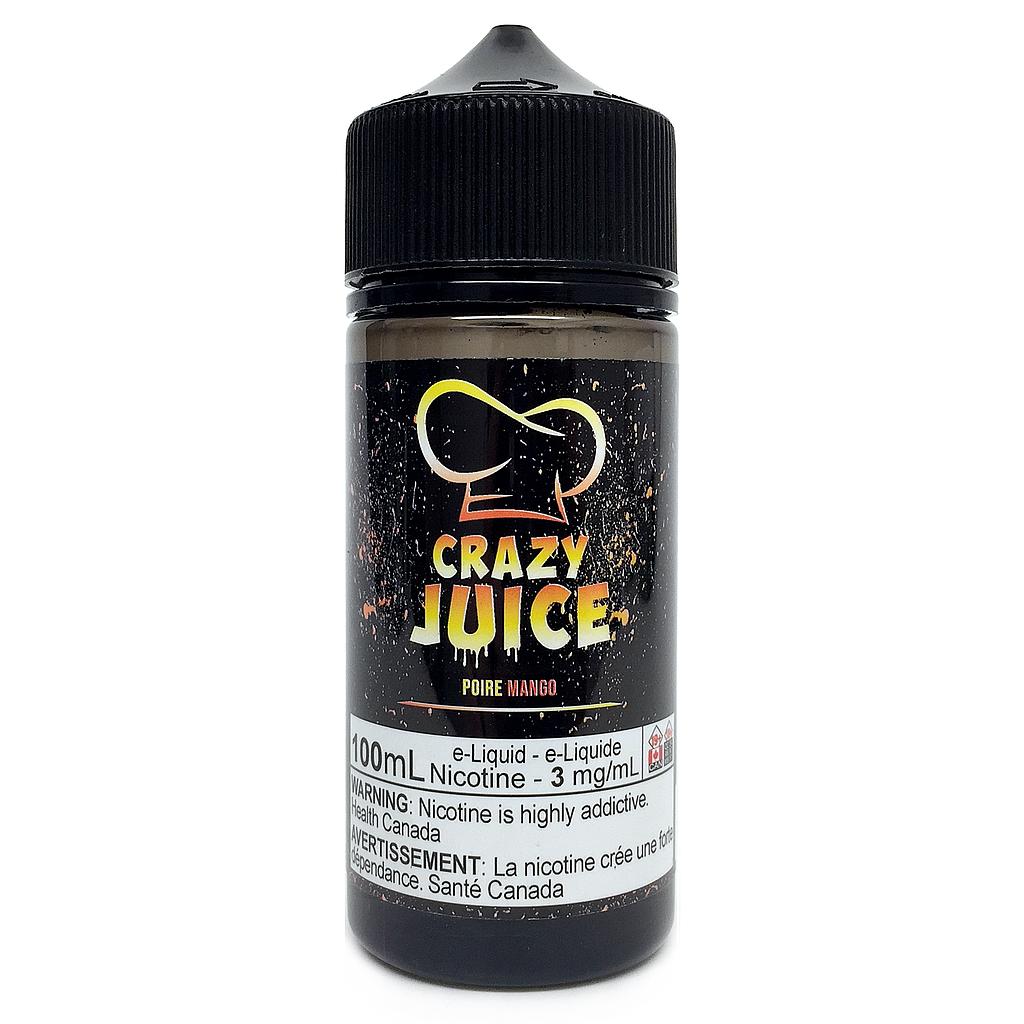 CRAZY JUICE PEAR MANGO (100mL) (ONTARIO)