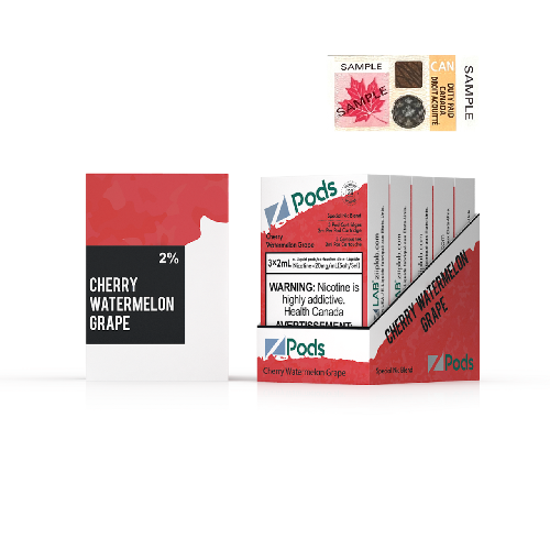 Z-PODS: CHERRY WATERMELON GRAPE (FEDERAL)