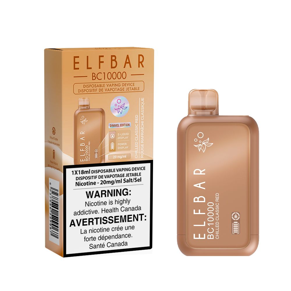 CHILLED CLASSIC RED BY ELFBAR BC10000 (18mL) (ONTARIO)