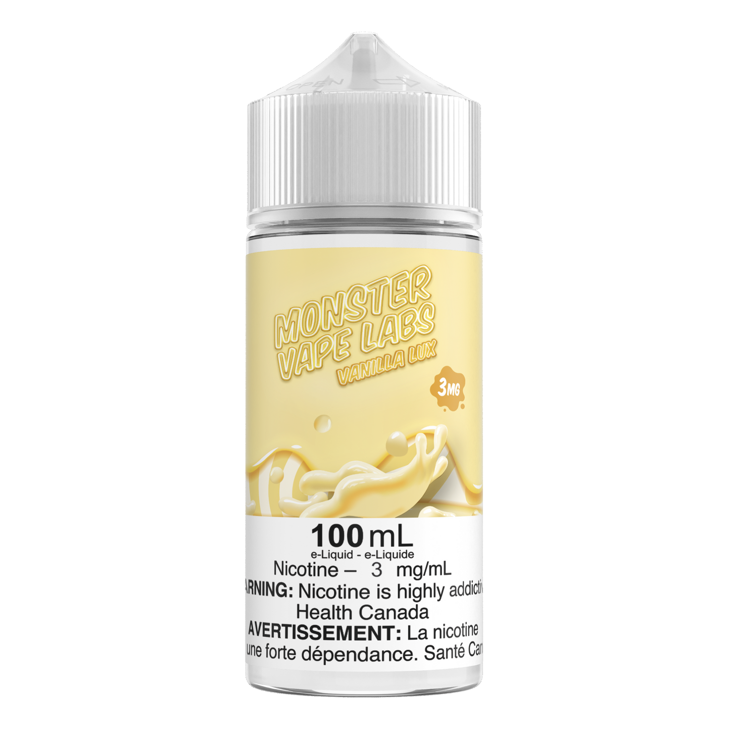 VANILLA LUX - MONSTER VAPE LABS (100mL) (ONTARIO)