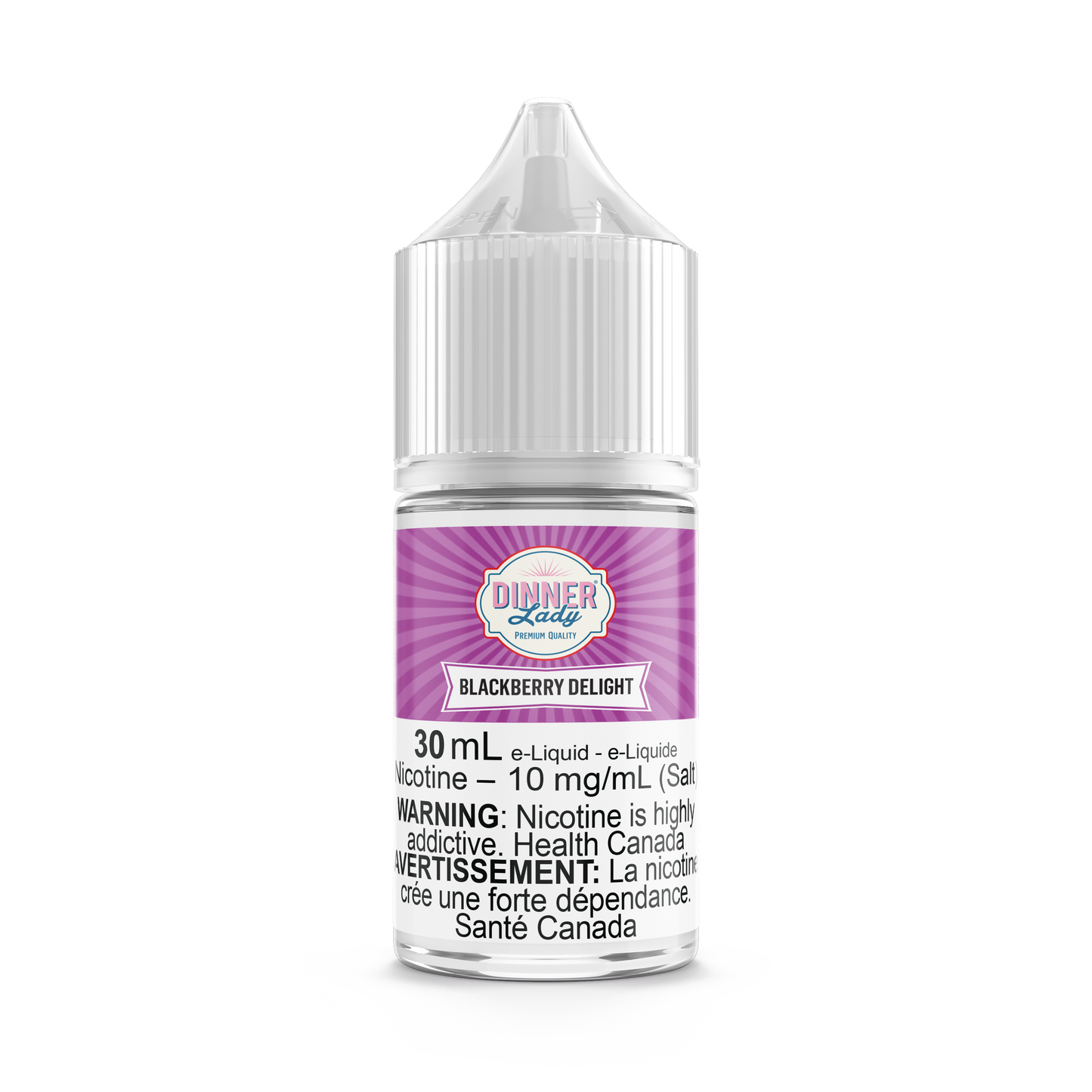 BLACKBERRY DELIGHT - DINNER LADY SALT (30mL) (ONTARIO)