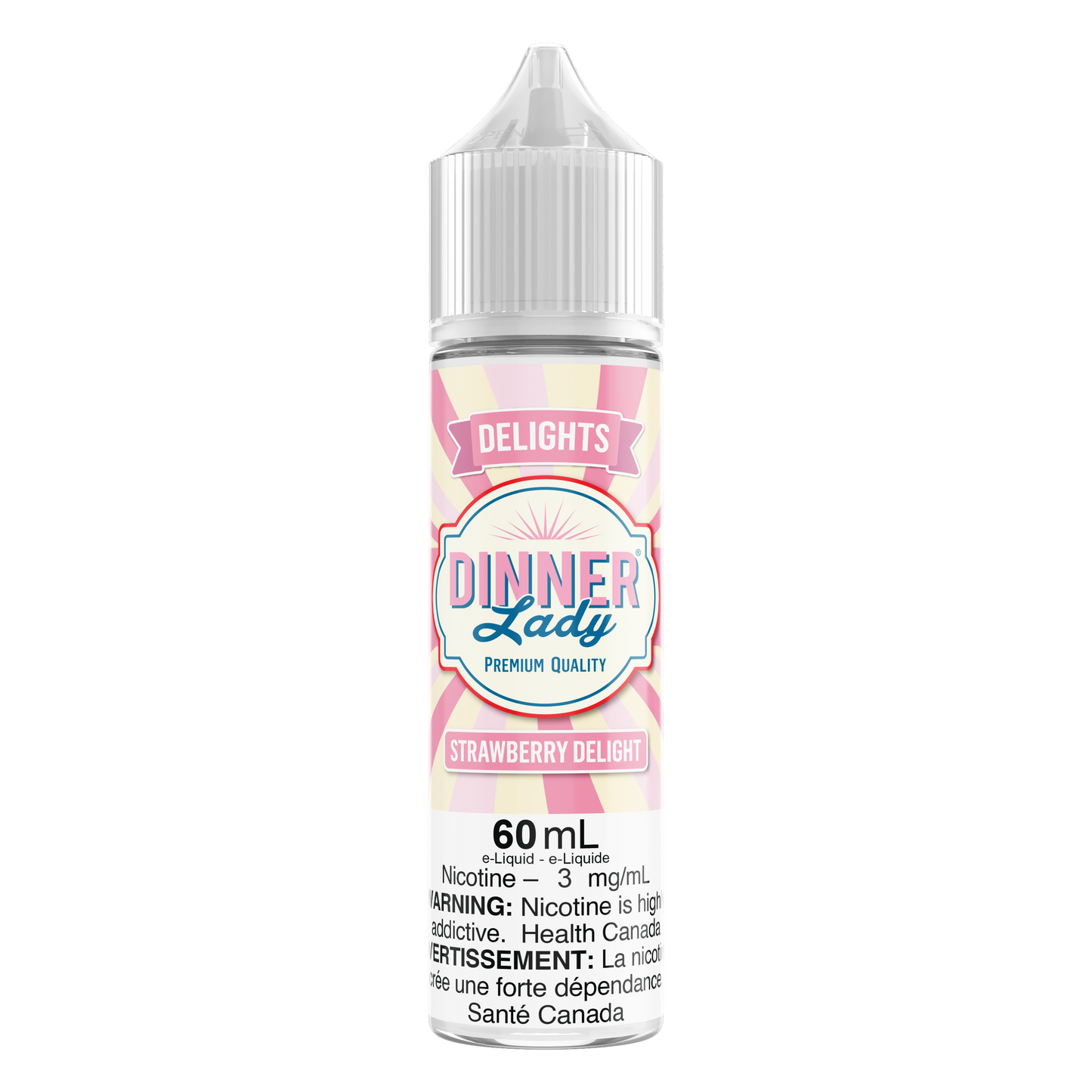 STRAWBERRY DELIGHT - DINNER LADY (60mL) (FEDERAL)