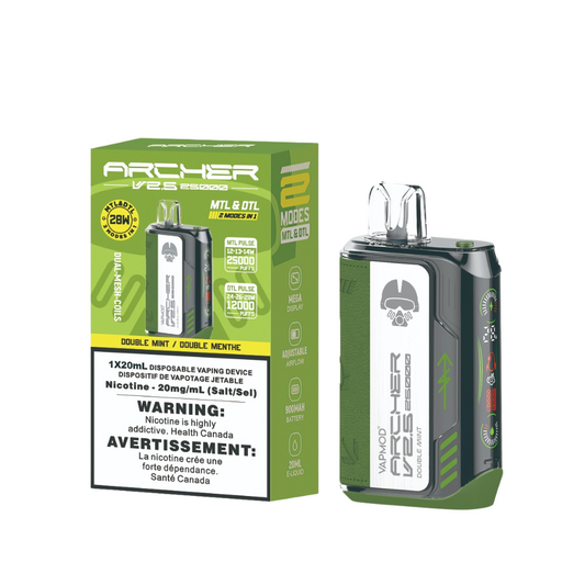 DOUBLE MINT - VAPMOD ARCHER V2.5 (ONTARIO)