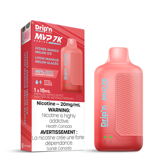 LYCHEE MANGO MELON ICE - DRIP'N MVP 7K BY ENVI (FEDERAL)