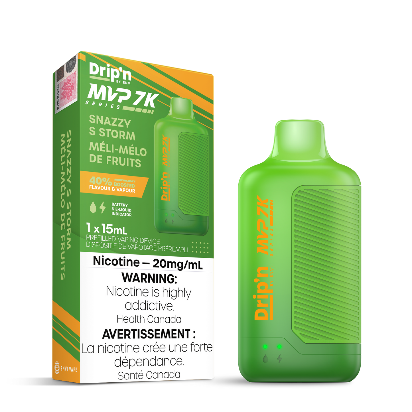 SNAZZY S STORM - DRIP'N MVP 7K BY ENVI (FEDERAL)