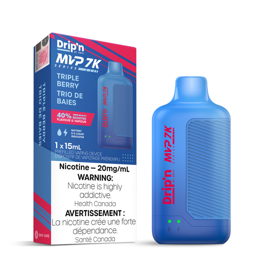 TRIPLE BERRY - DRIP'N MVP 7K BY ENVI (FEDERAL)