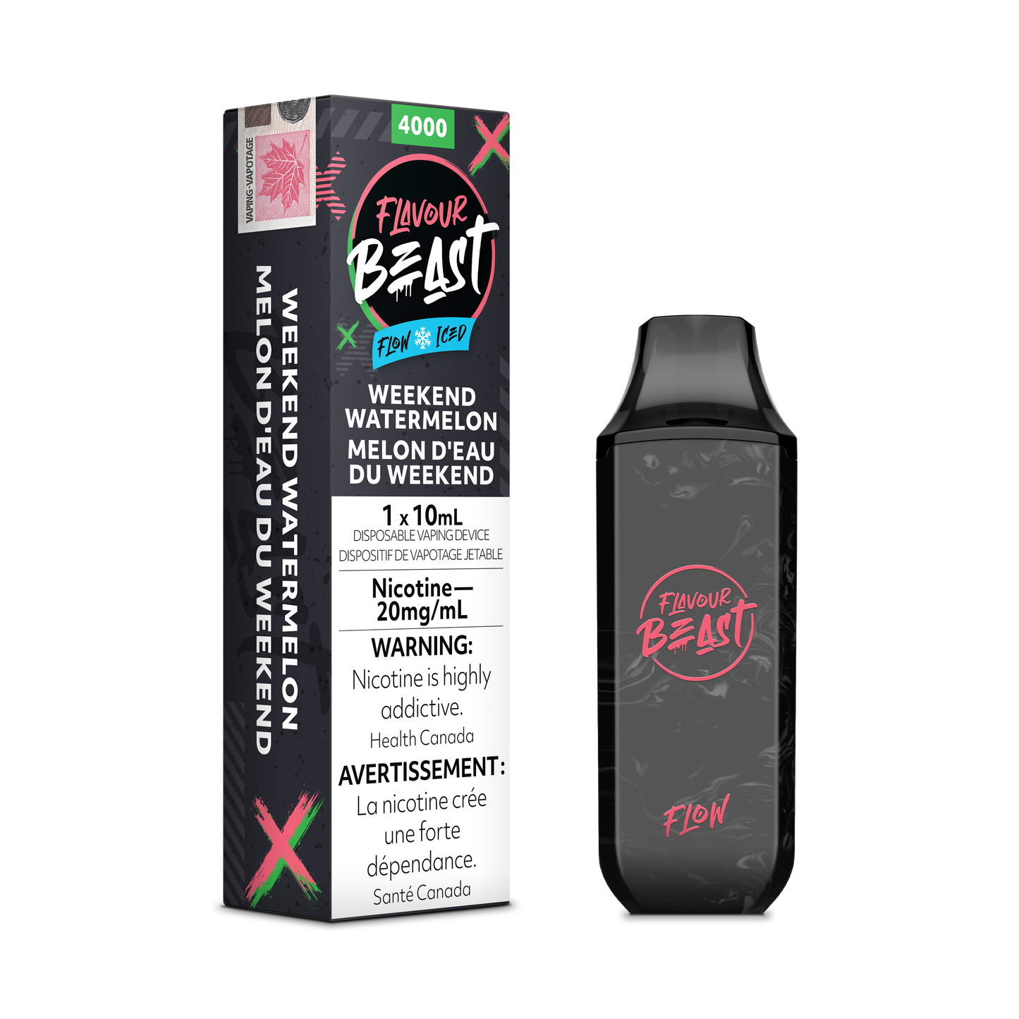 WEEKEND WATERMELON - FLAVOUR BEAST FLOW (FEDERAL)