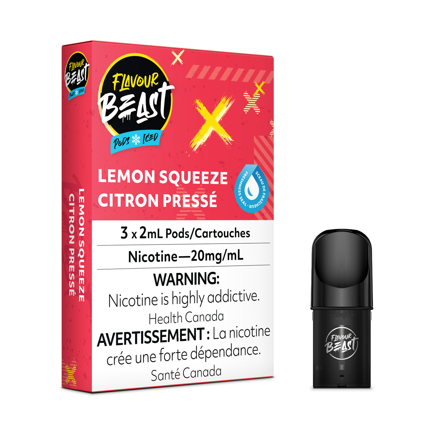 LEMON SQUEEZE - FLAVOUR BEAST PODS (ONTARIO)