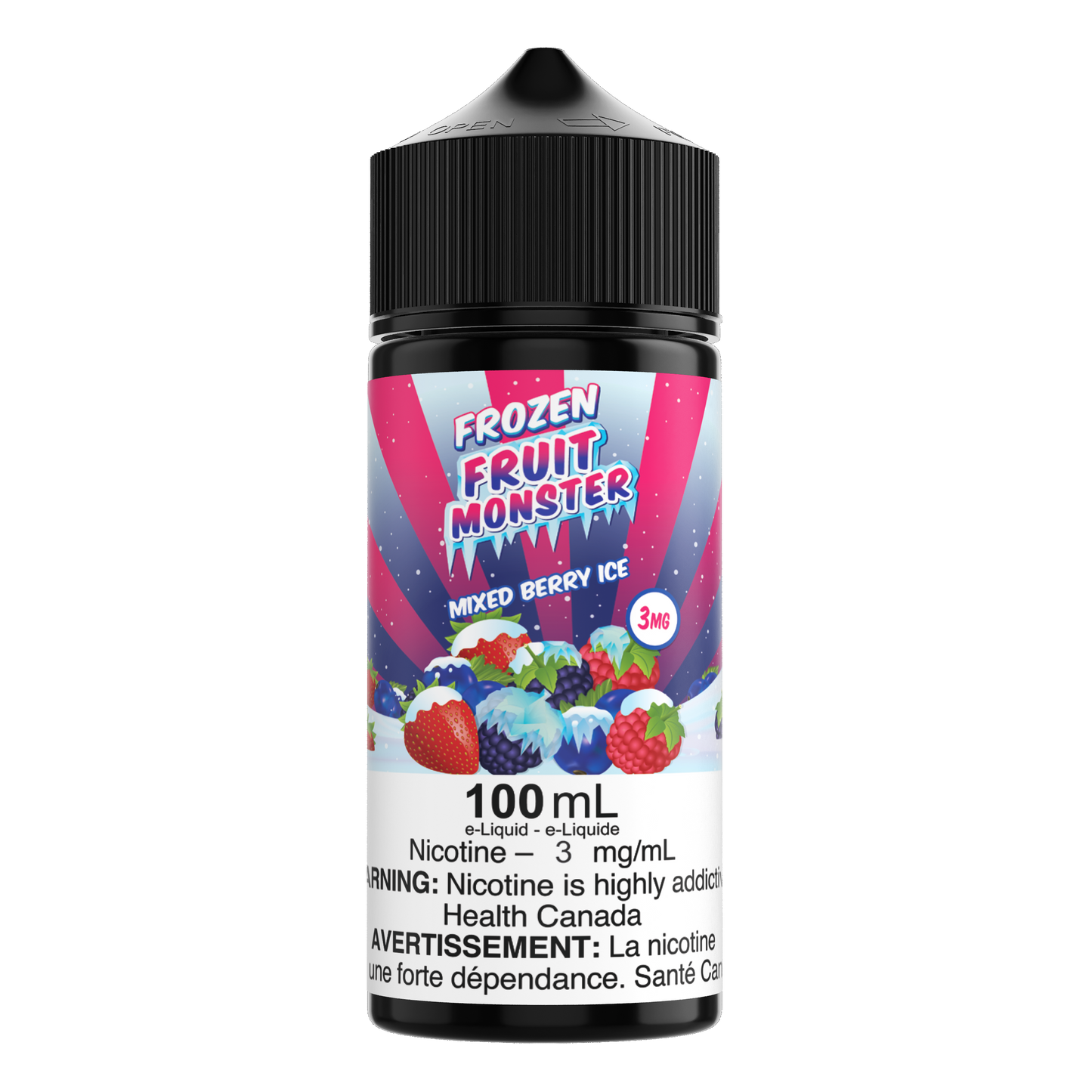 MIXED BERRY ICE - FROZEN FRUIT MONSTER (100mL) (ONTARIO)