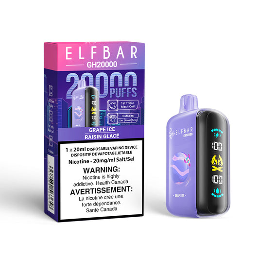 GRAPE ICE - ELFBAR GH20000 (20mL) (ONTARIO)