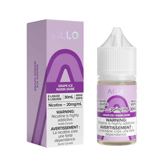 ALLO E LIQUID - GRAPE ICE (ONTARIO)