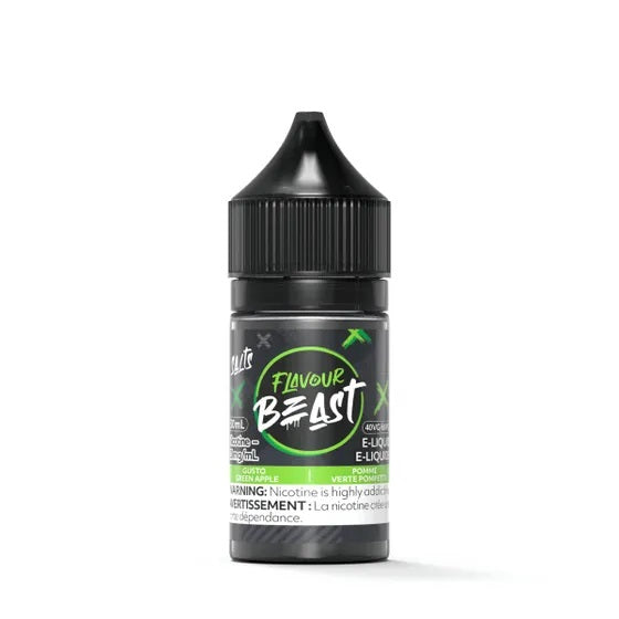 GUSTO GREEN APPLE - FLAVOUR BEAST E LIQUID (30mL) (ONTARIO)
