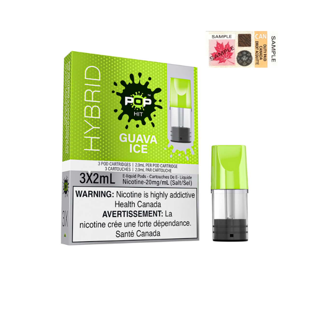 GUAVA ICE - POP PODS HYBRID (ONTARIO)