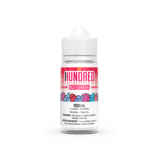RAZZ CURRANT BY HUNDRED (100mL) (ONTARIO)