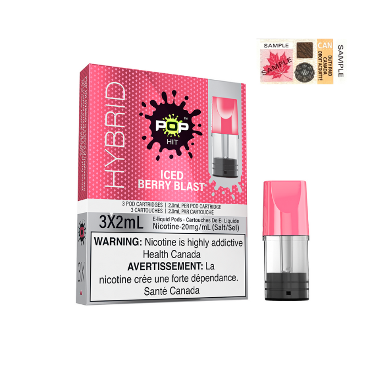 ICED BERRY BLAST - POP PODS HYBRID (FEDERAL)