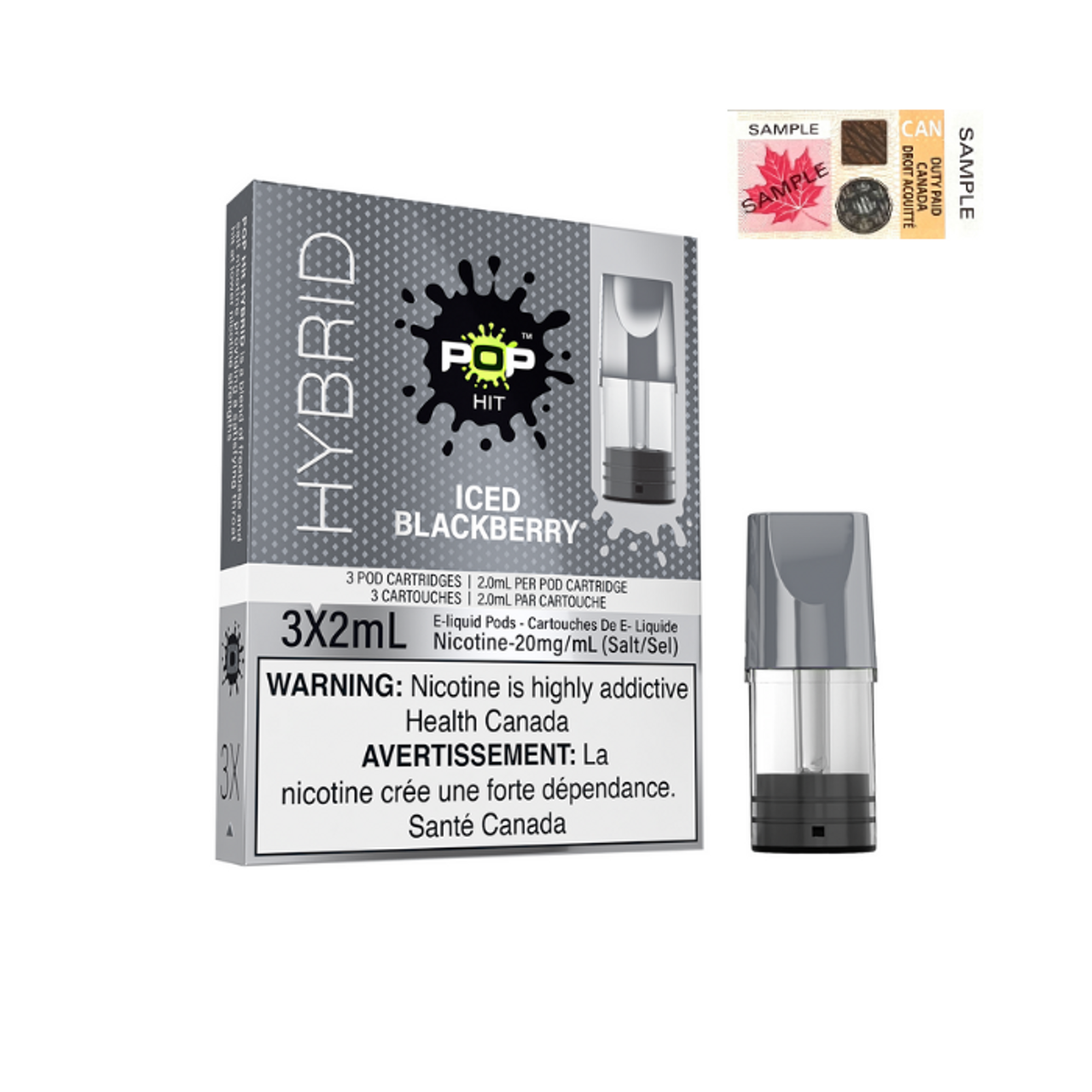 ICED BLACKBERRY - POP PODS HYBRID (FEDERAL)