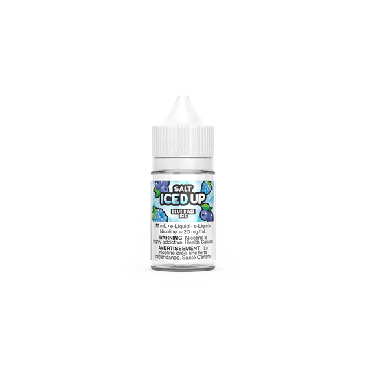 BLUE RAZZ ICE BY ICED UP SALT (30mL) (ONTARIO)