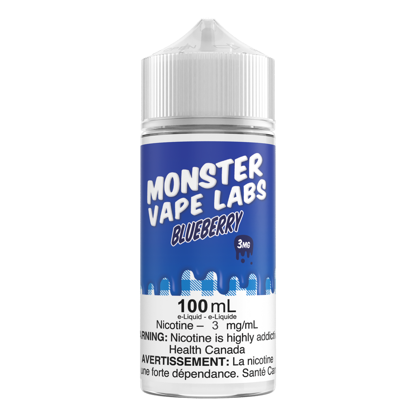 BLUEBERRY - MONSTER VAPE LABS (100mL) (ONTARIO)