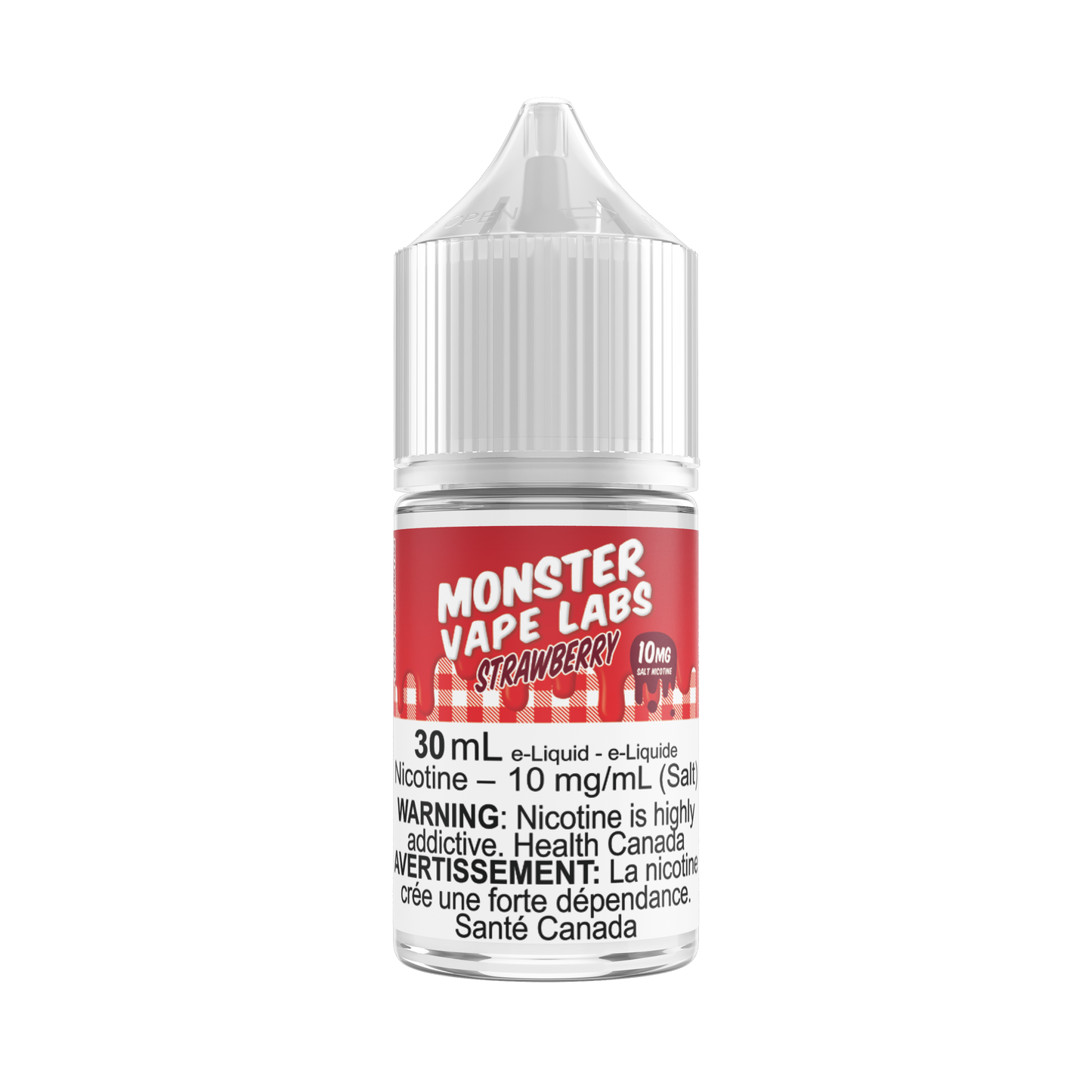 STRAWBERRY - MONSTER VAPE LABS SALT (30mL) (ONTARIO)