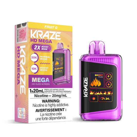 FRUIT G ICE - KRAZE HD MEGA (ONTARIO)