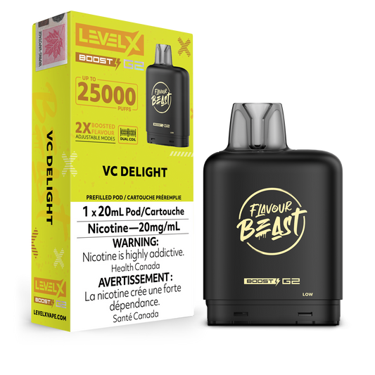 VC DELIGHT - LEVEL X FB BOOST (20mL) (FEDERAL)