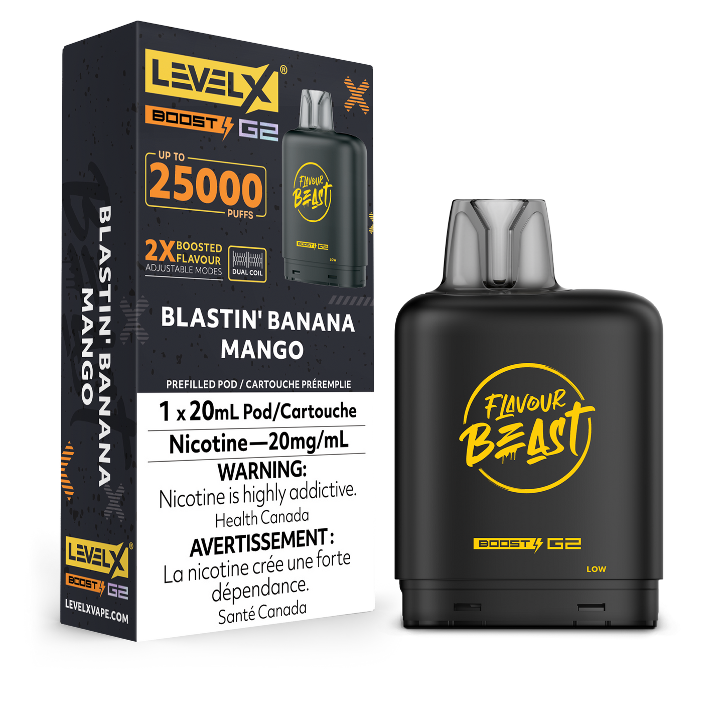 BLASTIN' BANANA MANGO - LEVEL X FB BOOST (20mL) (ONTARIO)