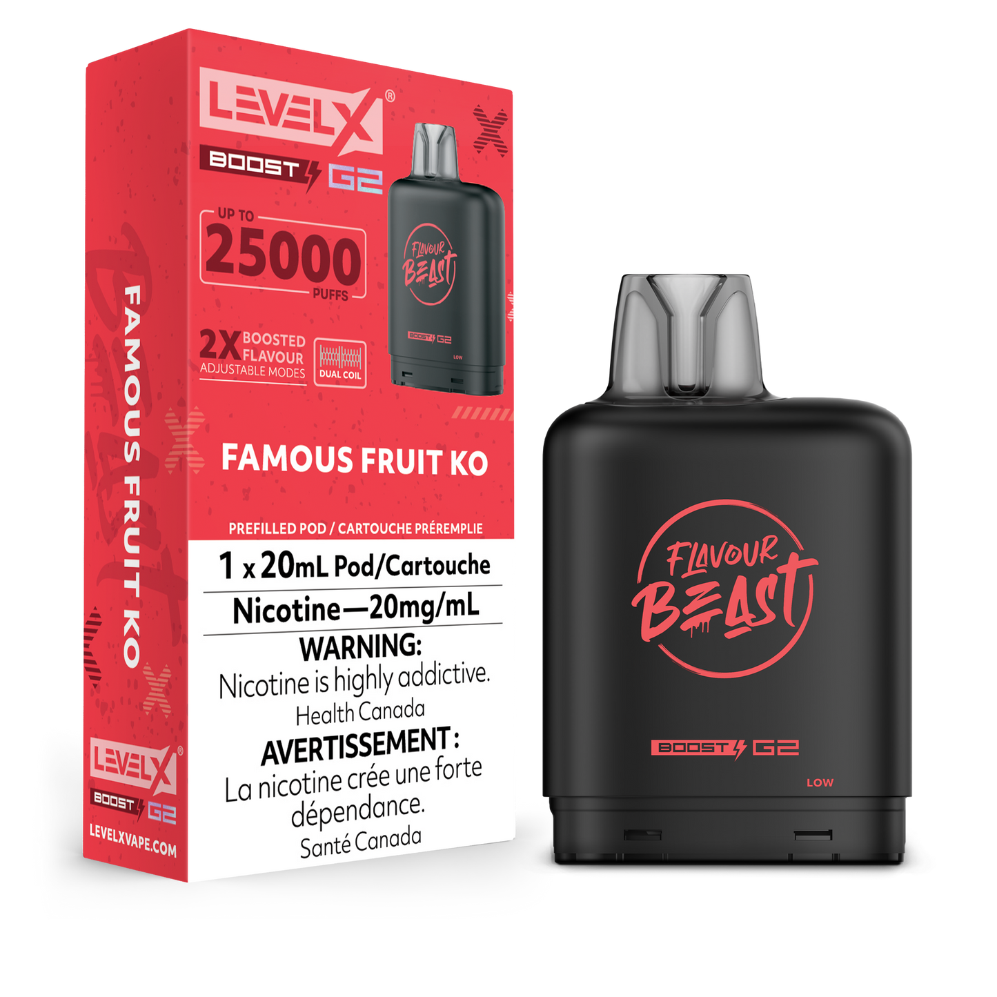 FAMOUS FRUIT KO - LEVEL X FB BOOST (20mL) (ONTARIO)