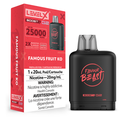 FAMOUS FRUIT KO - LEVEL X FB BOOST (20mL) (ONTARIO)