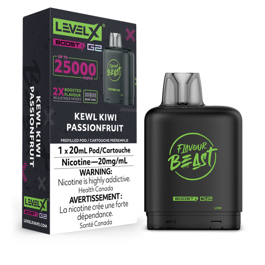 KEWL KIWI PASSIONFRUIT - LEVEL X FB BOOST (20mL) (ONTARIO)