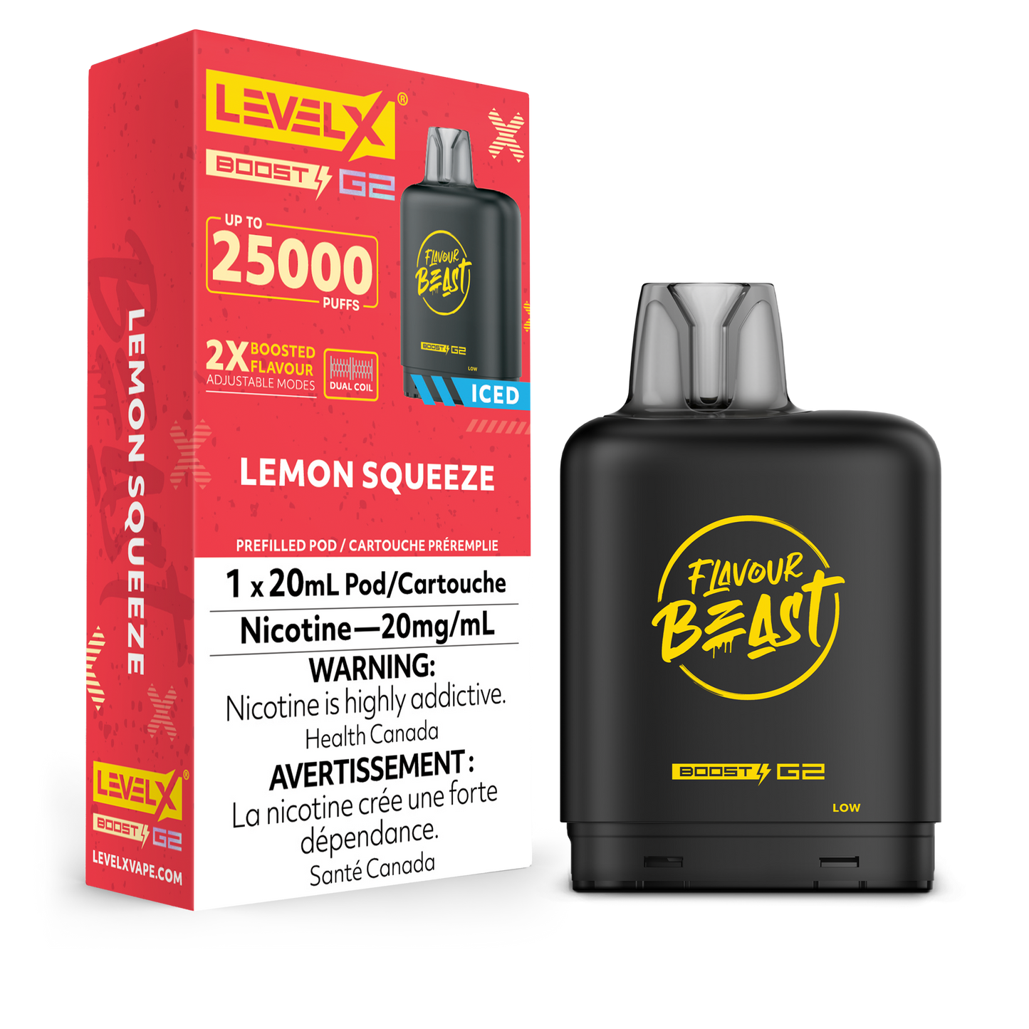 LEMON SQUEEZE - LEVEL X FB BOOST (20mL) (ONTARIO)