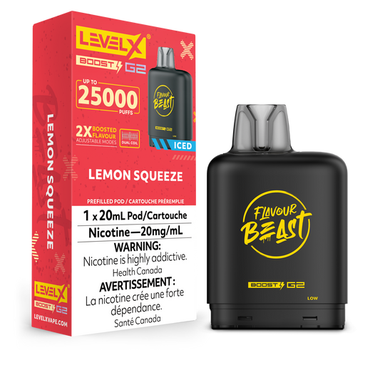 LEMON SQUEEZE - LEVEL X FB BOOST (20mL) (ONTARIO)