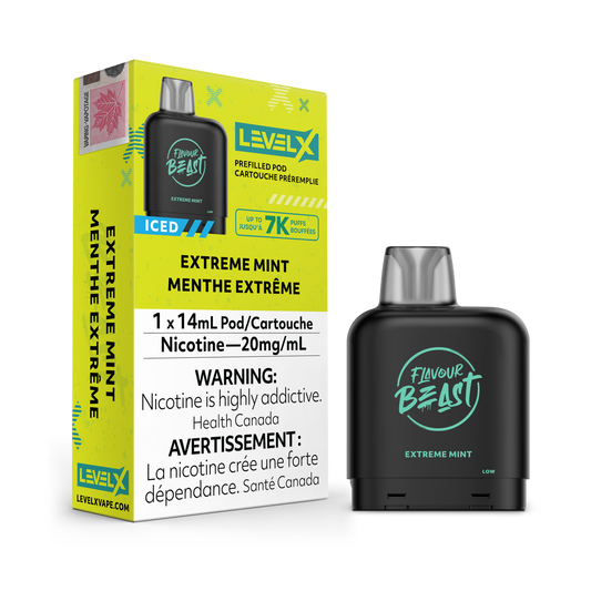 EXTREME MINT ICED - LEVEL X FLAVOUR BEAST (14mL) (ONTARIO)