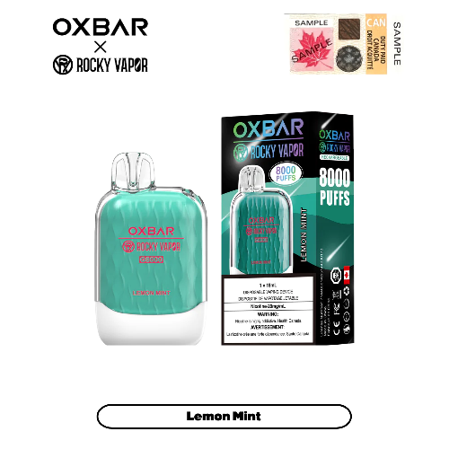 OXBAR G8000 - LEMON MINT (FEDERAL)