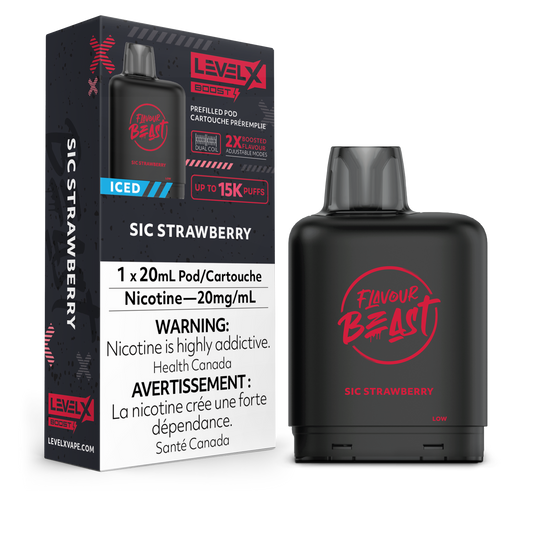 SIC STRAWBERRY - LEVEL X FB BOOST (20mL) (ONTARIO)