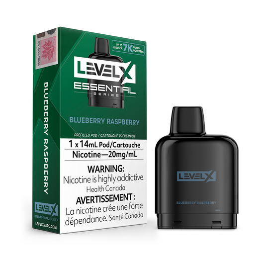 BLUEBERRY RASPBERRY - LEVEL X POD ESSENTIAL SERIES 14mL (ONTARIO)