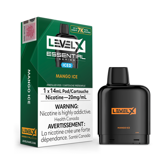 MANGO ICE - LEVEL X POD ESSENTIAL SERIES 14mL (FEDERAL)