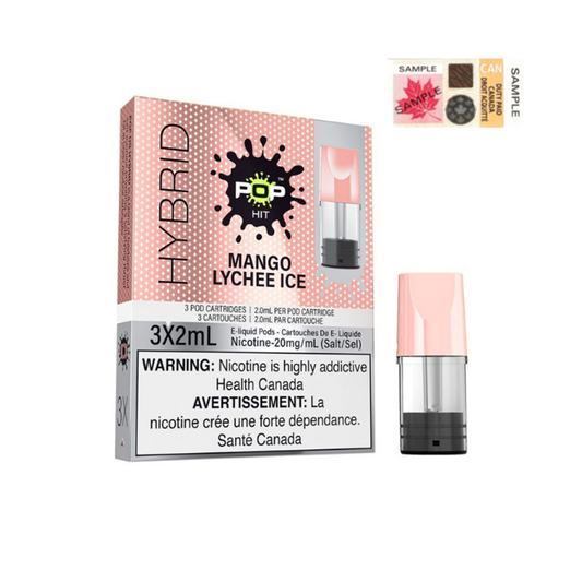 MANGO LYCHEE ICE - POP PODS HYBRID (ONTARIO)