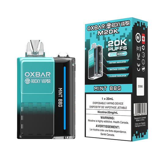 MINT BBG - OXBAR M20K BY ROCKY VAPOR (ONTARIO)