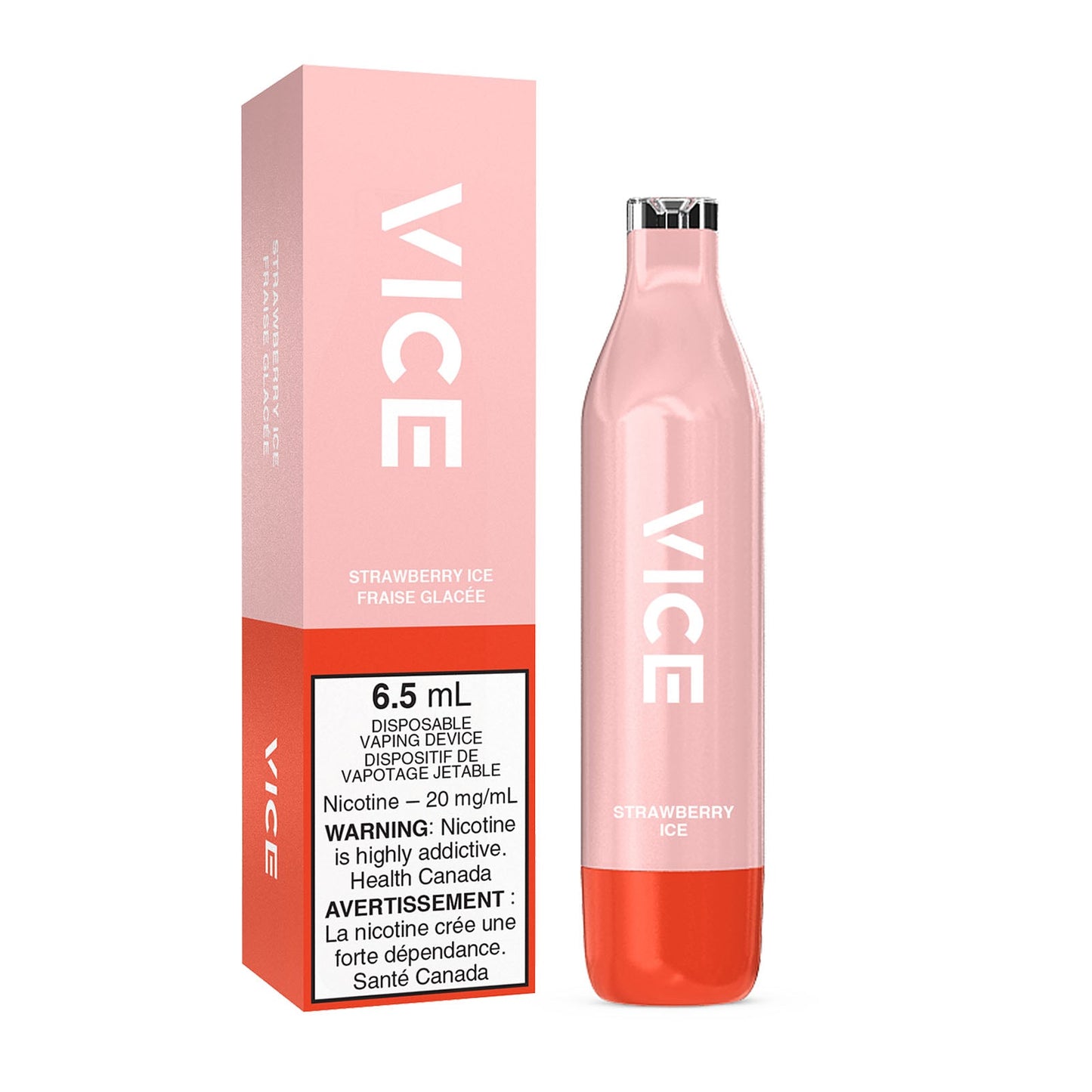 VICE 2500 DISPOSABLE - STRAWBERRY ICE (FEDERAL)