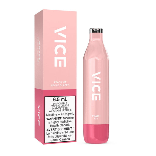 VICE 2500 DISPOSABLE - PEACH ICE (FEDERAL)